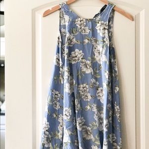 Blue Floral Dress